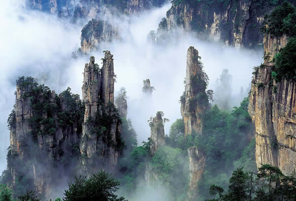 第一天天門山景區·索道觀景線