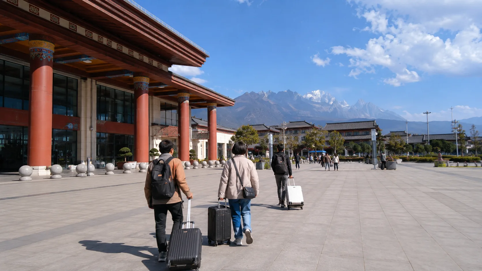 How to Get from Lijiang Railway Station to Lijiang Old Town