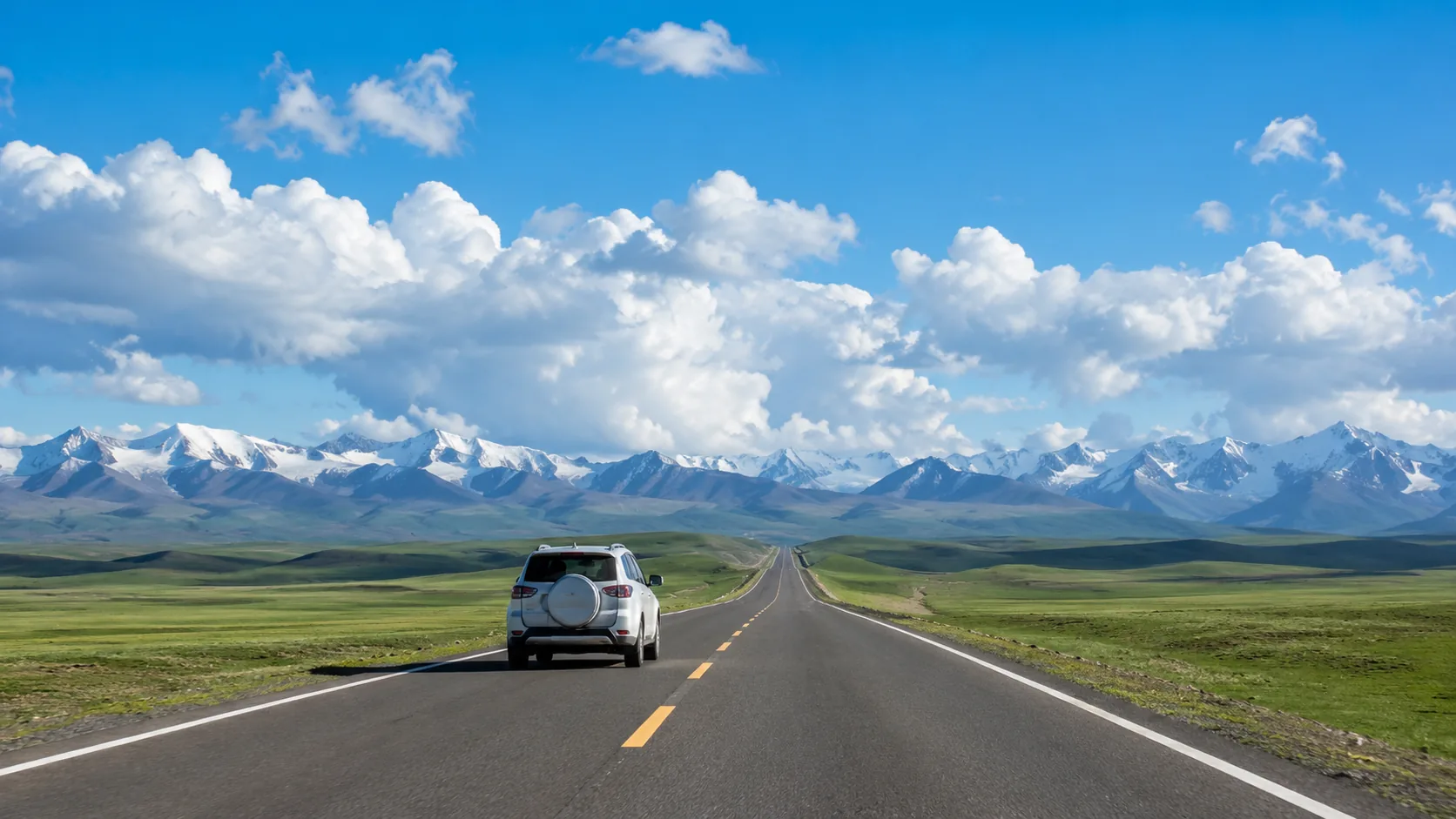 How long does it take to travel by car every day in Xinjiang