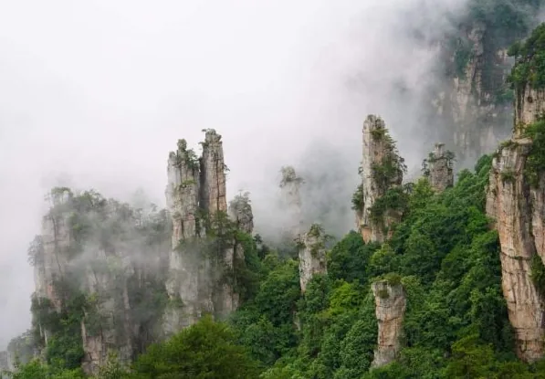 Day1ArrivalinZhangjiajie·FromDow