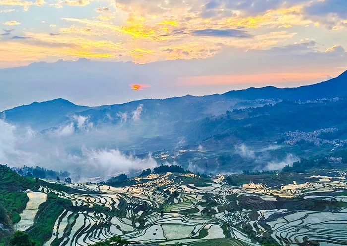 Day1ArrivalinKunming→Yuanyang(St