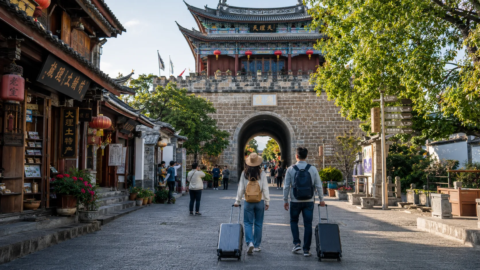 How to Get from Dali Railway Station to Dali Ancient City