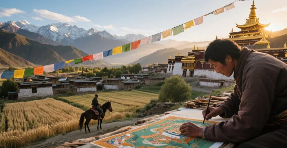 7-Day Shigatse Exploration: Tashilhunpo, Sakya, and Palcho