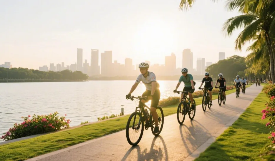 Day1CyclingtheBio-IslandGreenway