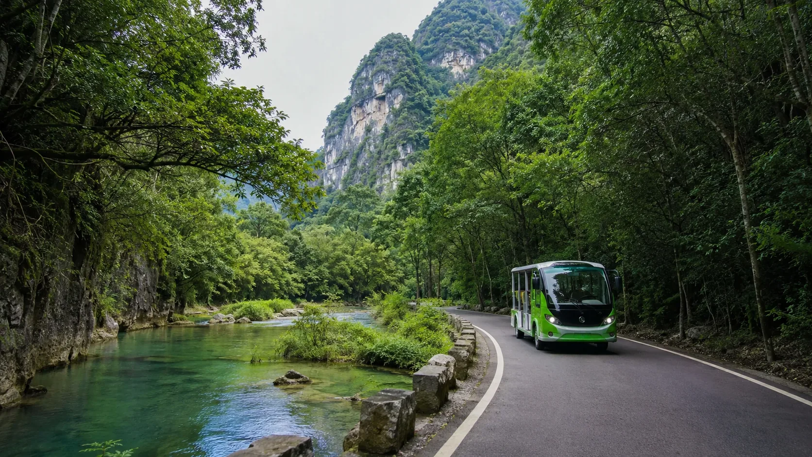 Are seniors tired from visiting Xiaoqikong in Guizhou