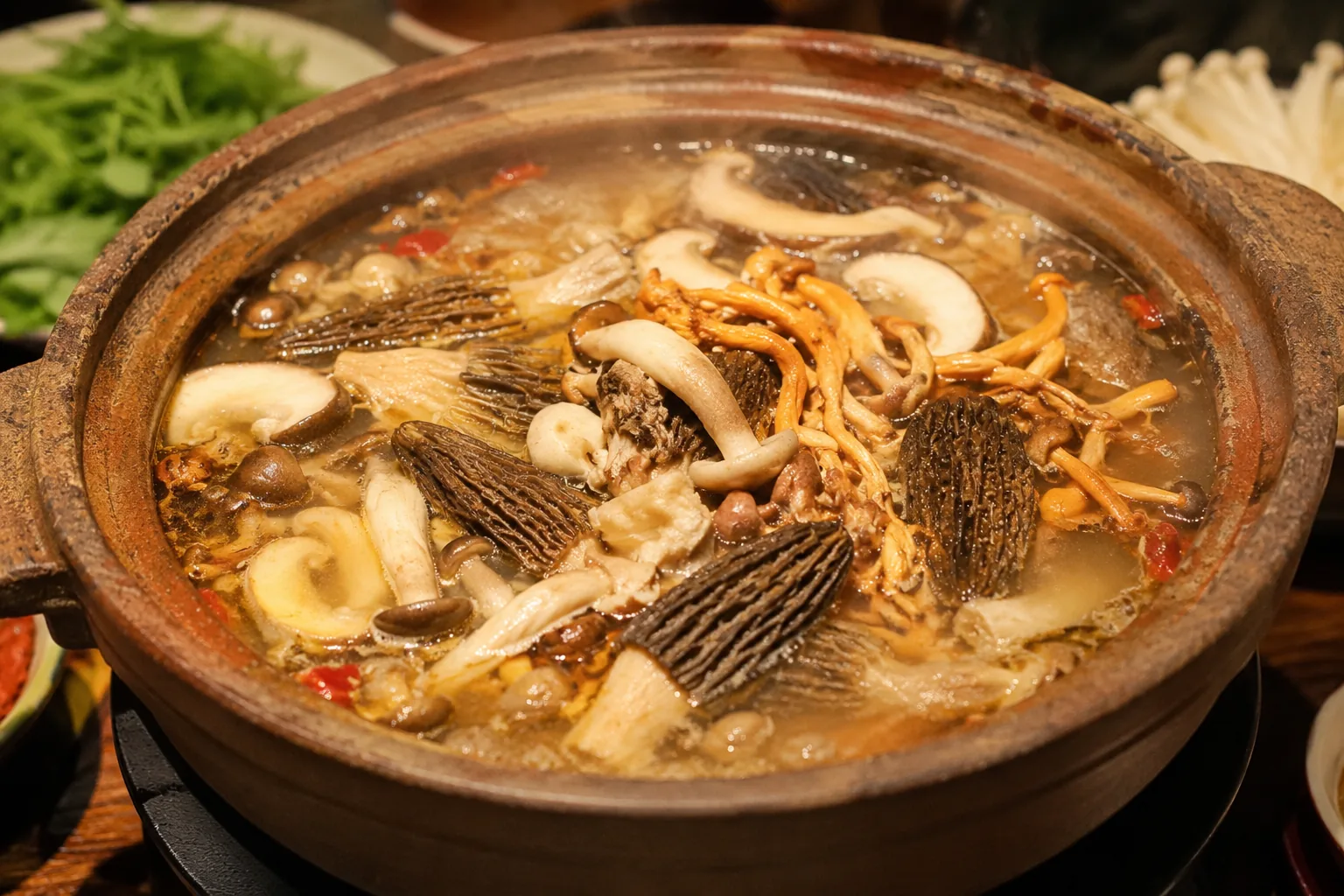 野生菌火锅