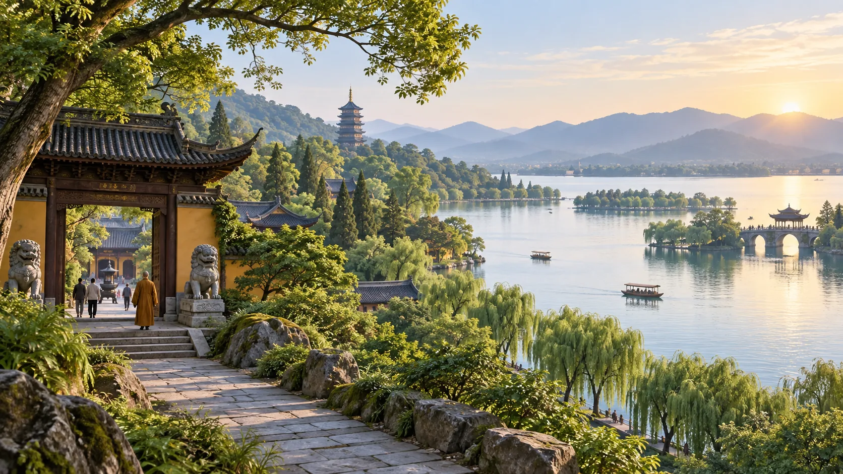 灵隐寺和西湖一天怎么安排｜游览顺序、交通与景点取舍